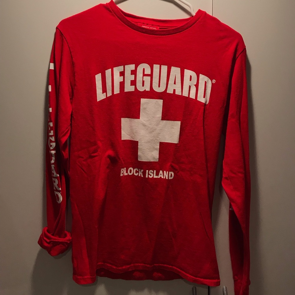 Block island life guard shirt